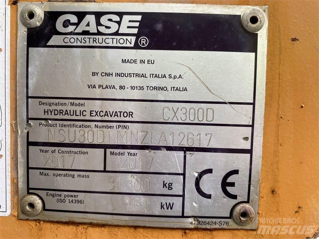 CASE CX300D Гусеничные экскаваторы