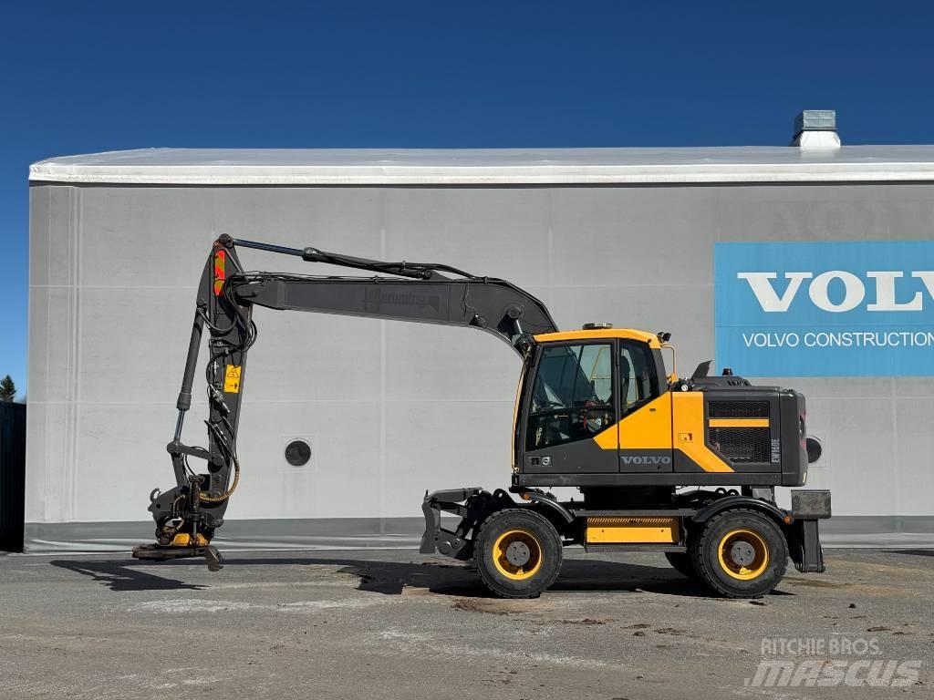 Volvo EW 160 E Колёсные экскаваторы