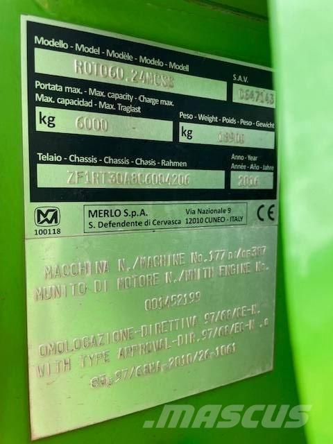 Merlo 60.24 MCSS Телескопические погрузчики