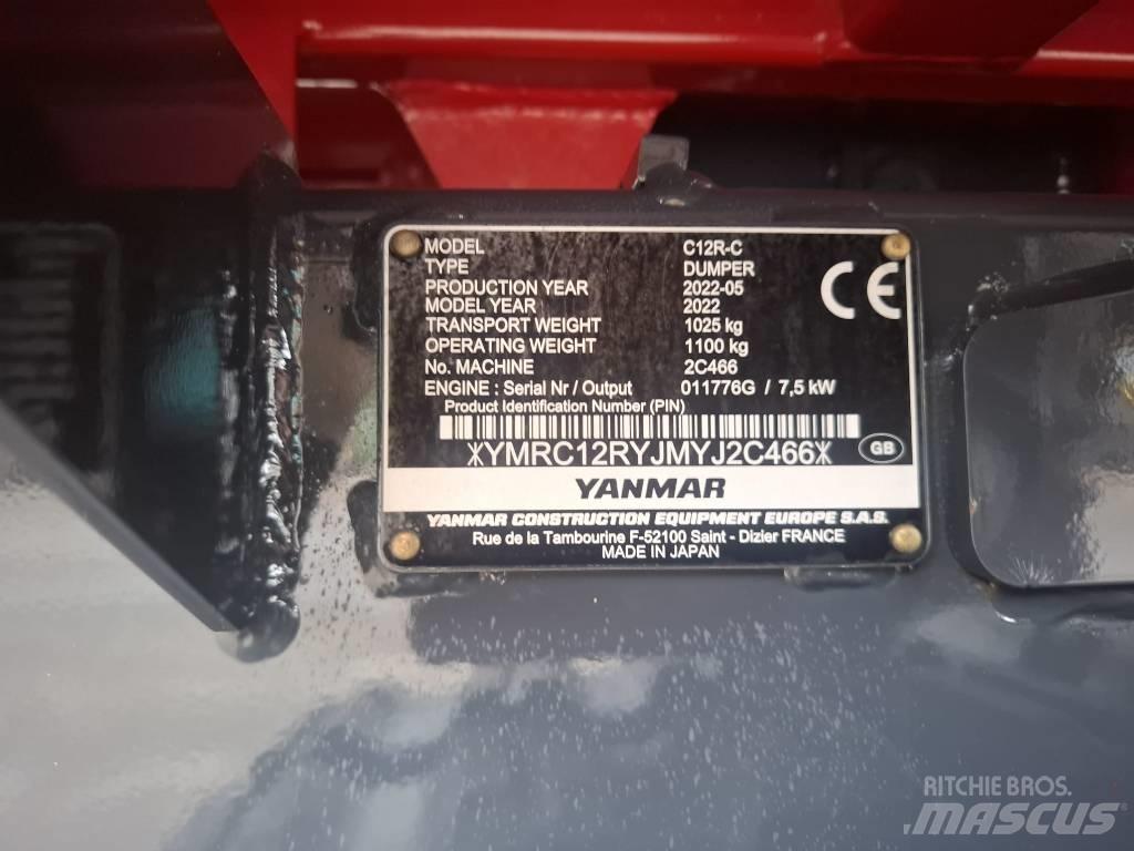 Yanmar C 12 R-C Мини-самосвалы