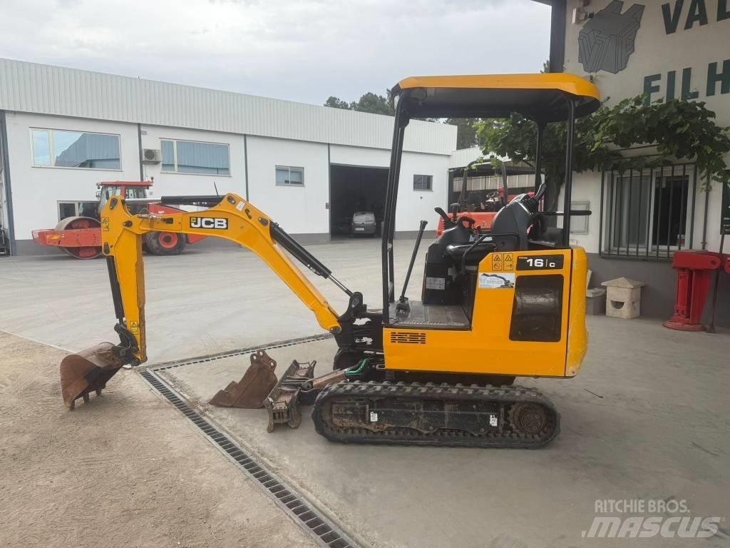 JCB 16 C-1, 821h Мини-экскаваторы