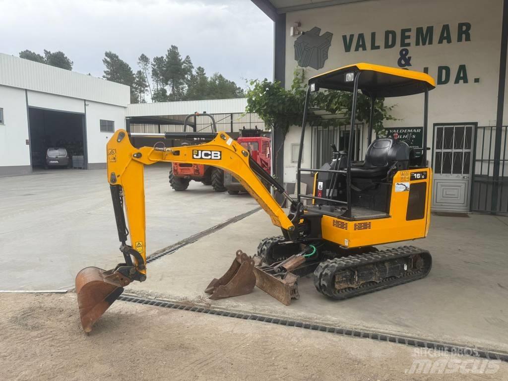 JCB 16 C-1, 821h Мини-экскаваторы