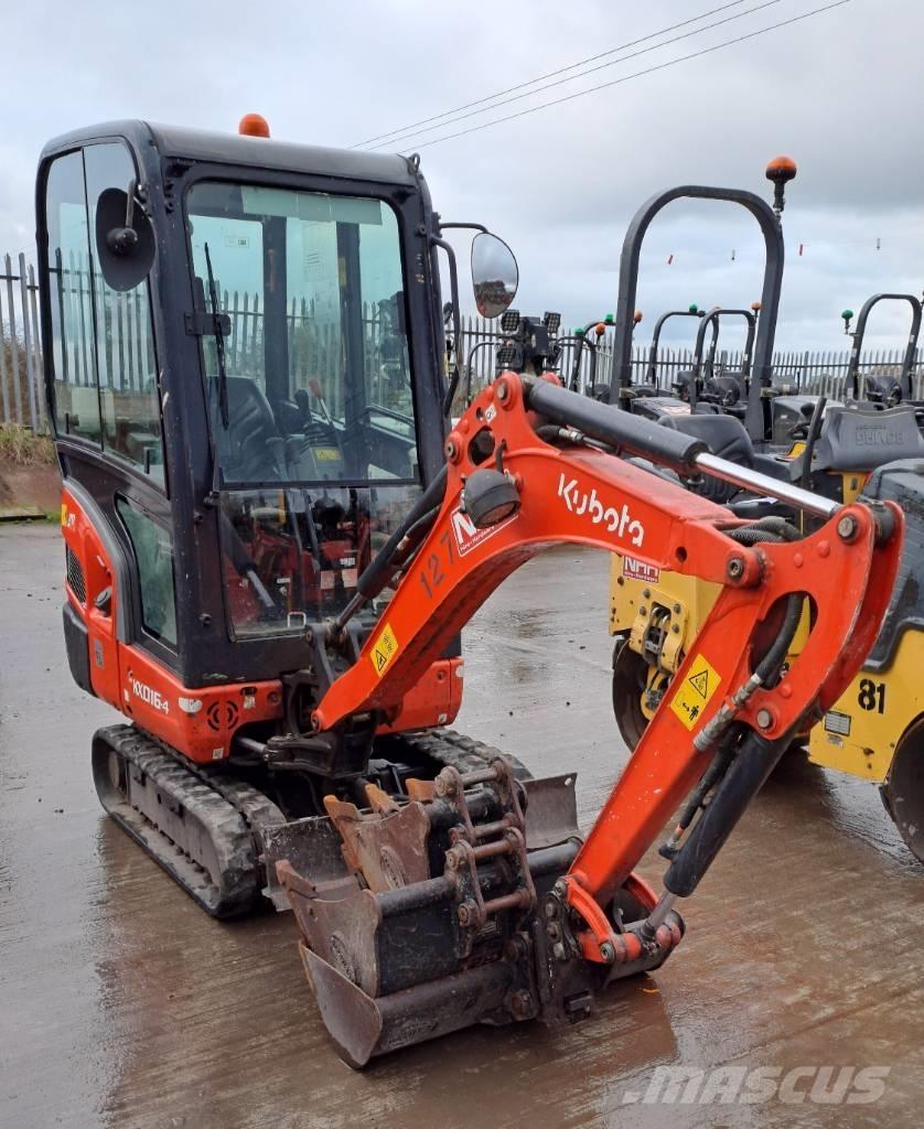 Kubota KX 016-4 Мини-экскаваторы
