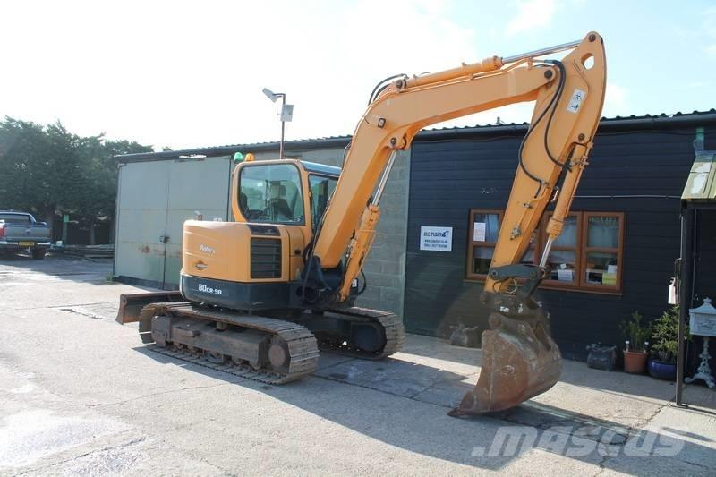 Hyundai 80CR-9A Малые экскаваторы 7т-12т