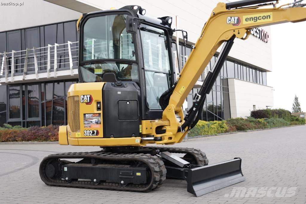 CAT 302.7 CR Мини-экскаваторы