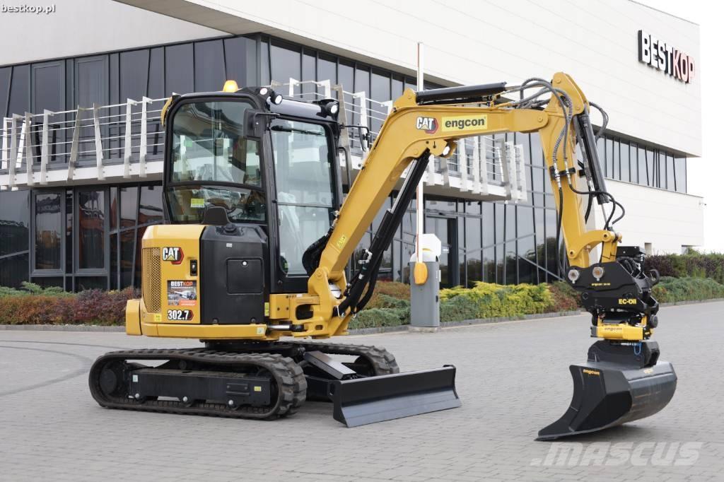 CAT 302.7 CR Мини-экскаваторы