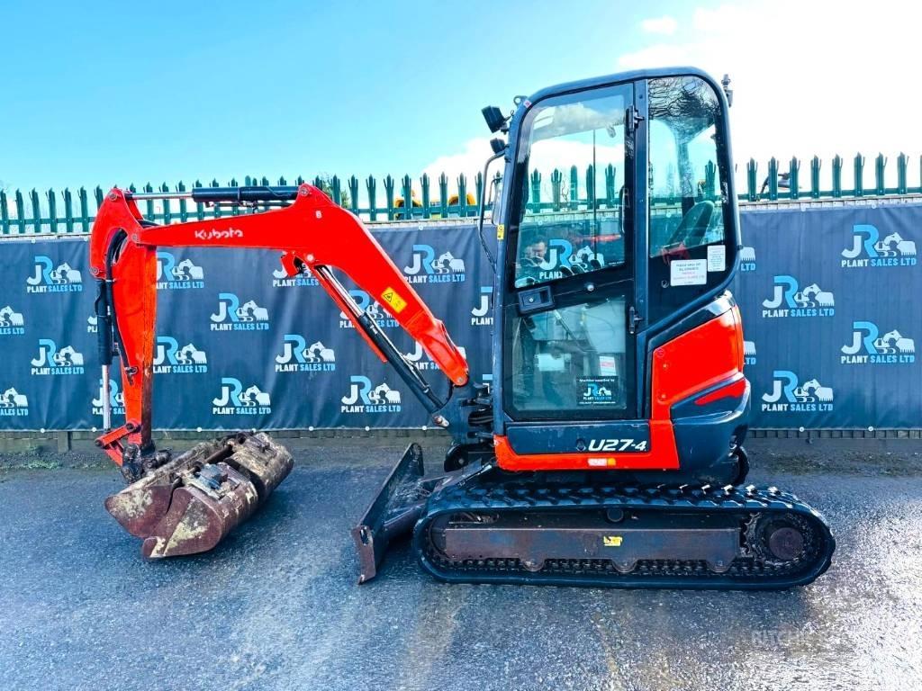 Kubota U 27-4 Мини-экскаваторы