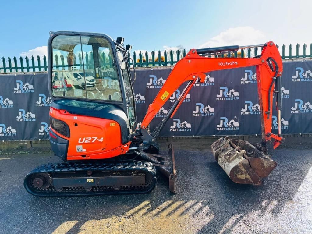 Kubota U 27-4 Мини-экскаваторы