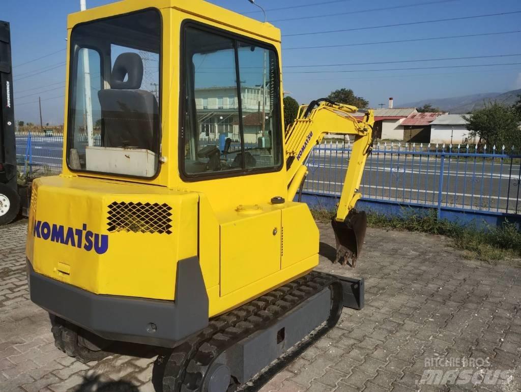 Komatsu PC 10 Гусеничные экскаваторы