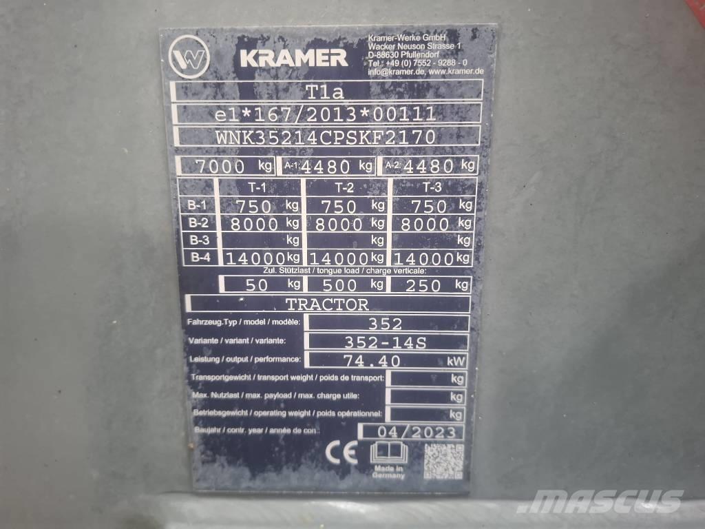 Kramer 8115 Фронтальные погрузчики