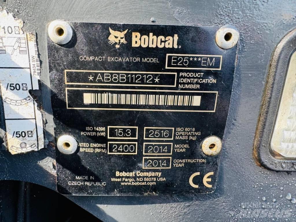 Bobcat E 25 Мини-экскаваторы