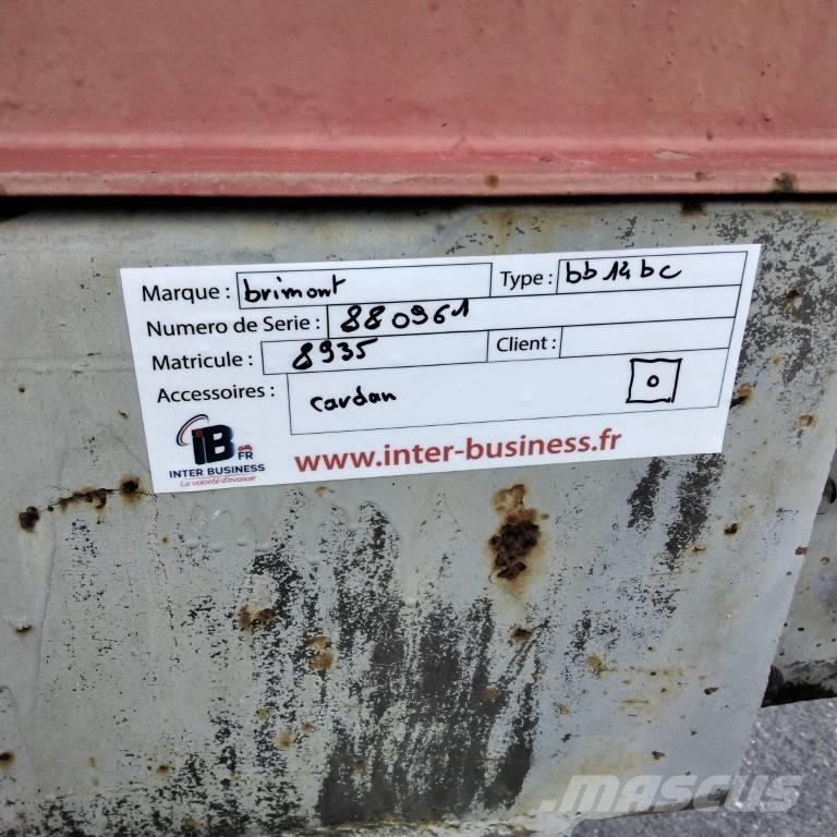 Brimont BB14BC Тракторные самосвальные прицепы