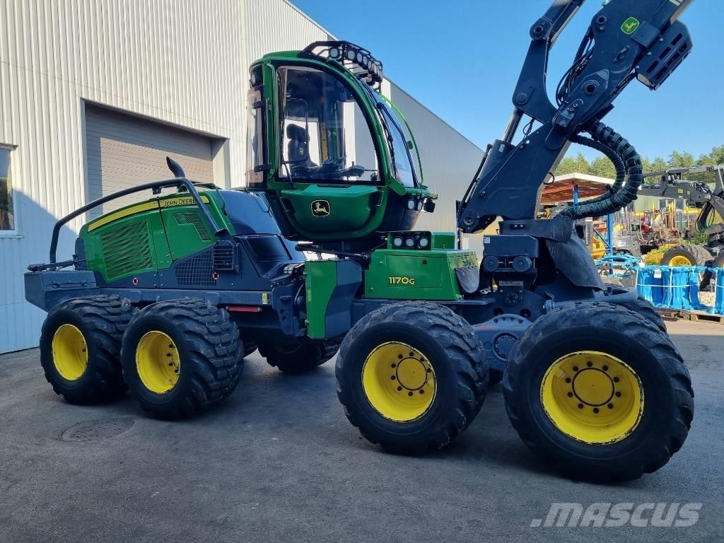 John Deere 1170 G Харвестеры