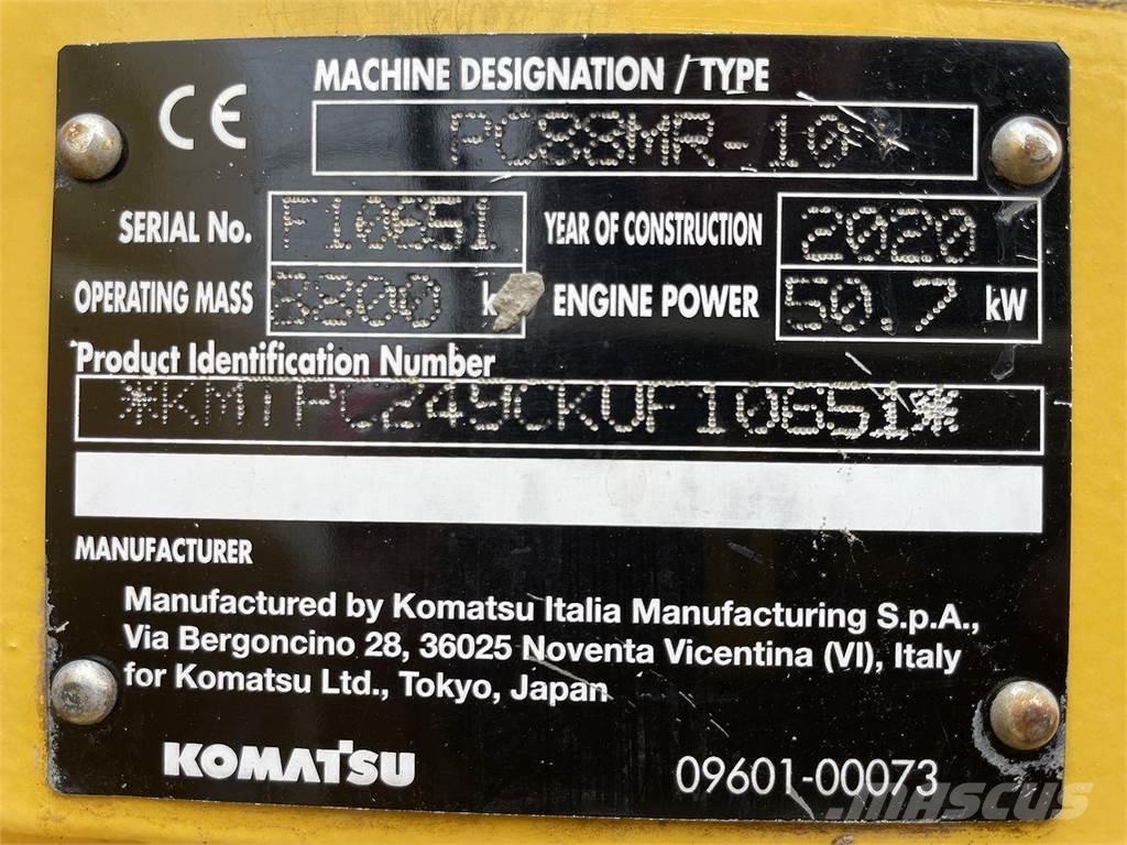 Komatsu PC88MR-10 Колёсные экскаваторы