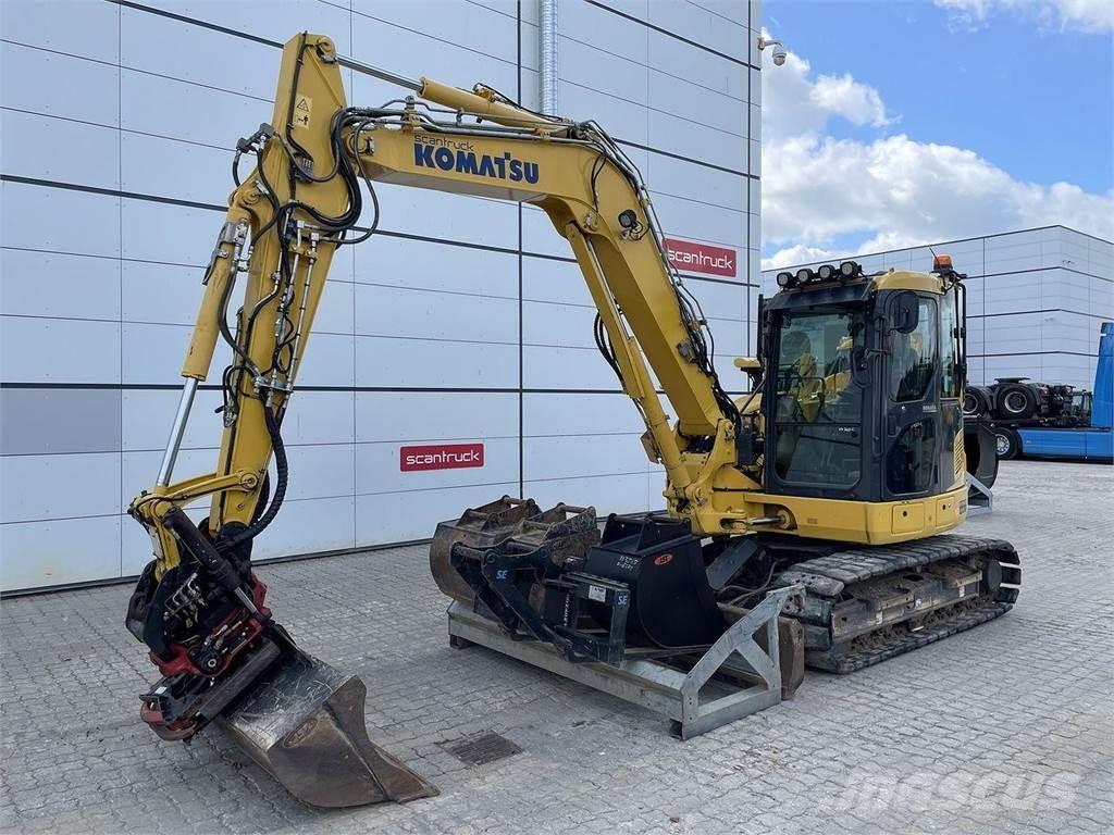 Komatsu PC88MR-10 Колёсные экскаваторы
