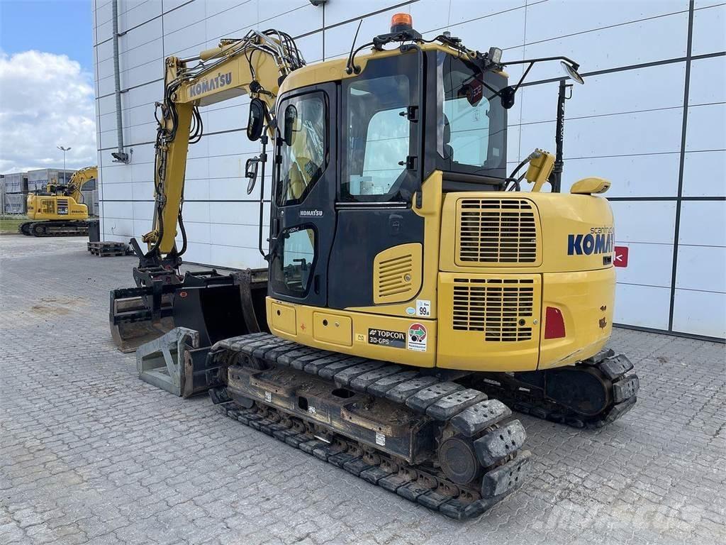 Komatsu PC88MR-10 Колёсные экскаваторы
