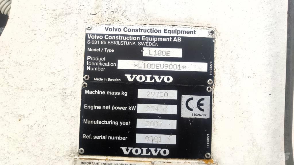 Volvo L 180 E Фронтальные погрузчики
