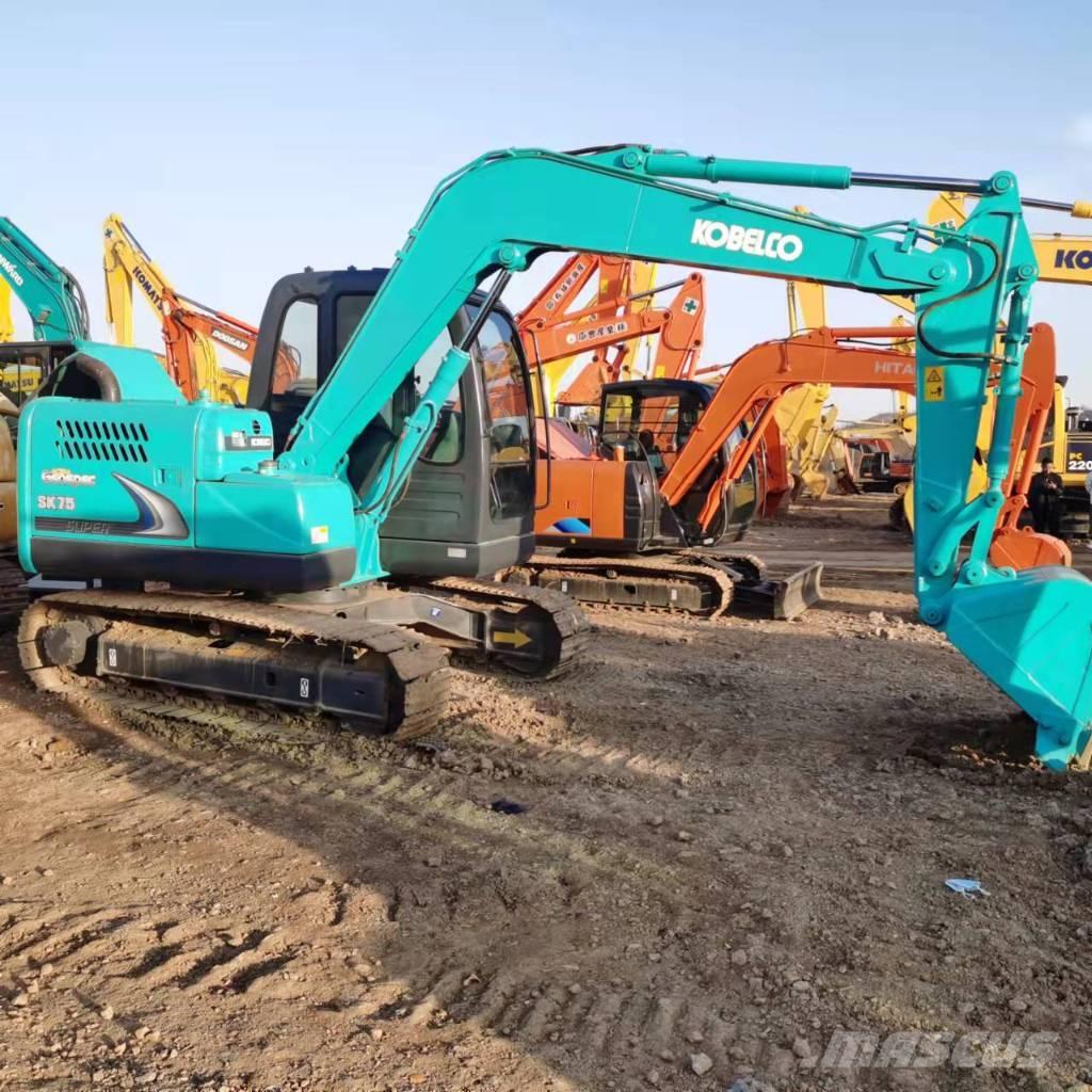 Kobelco SK75-8 Малые экскаваторы 7т-12т