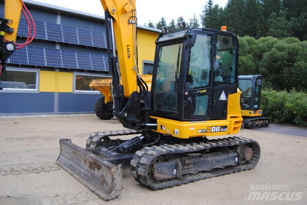 JCB 86 C-2 Малые экскаваторы 7т-12т