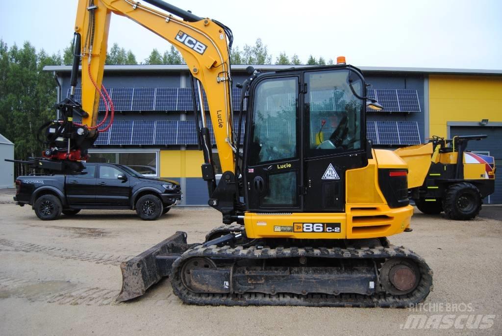 JCB 86 C-2 Малые экскаваторы 7т-12т