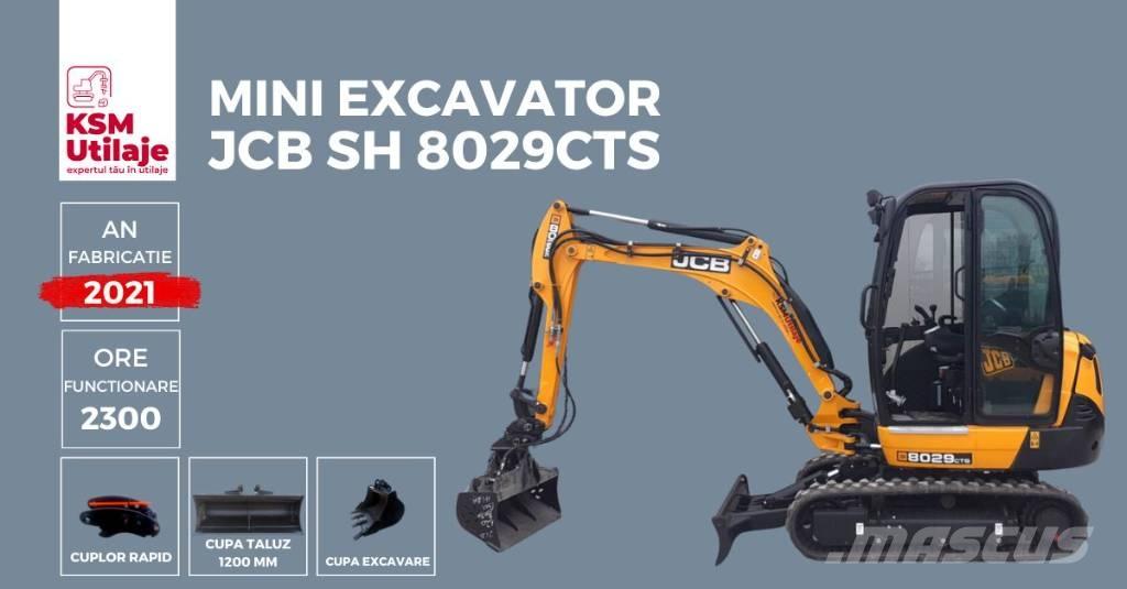 JCB 8029 CTS Мини-экскаваторы