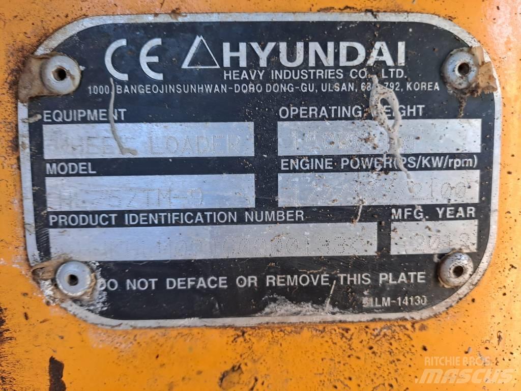 Hyundai HL 757 TM-9 Фронтальные погрузчики