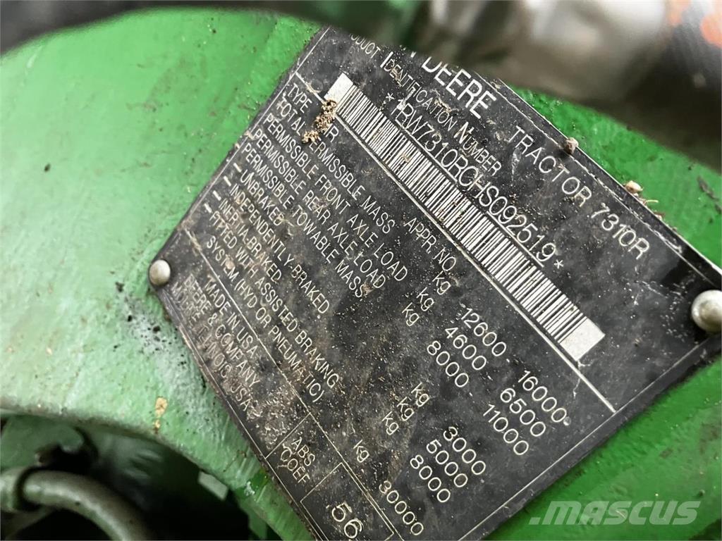 John Deere 7310R Трактора