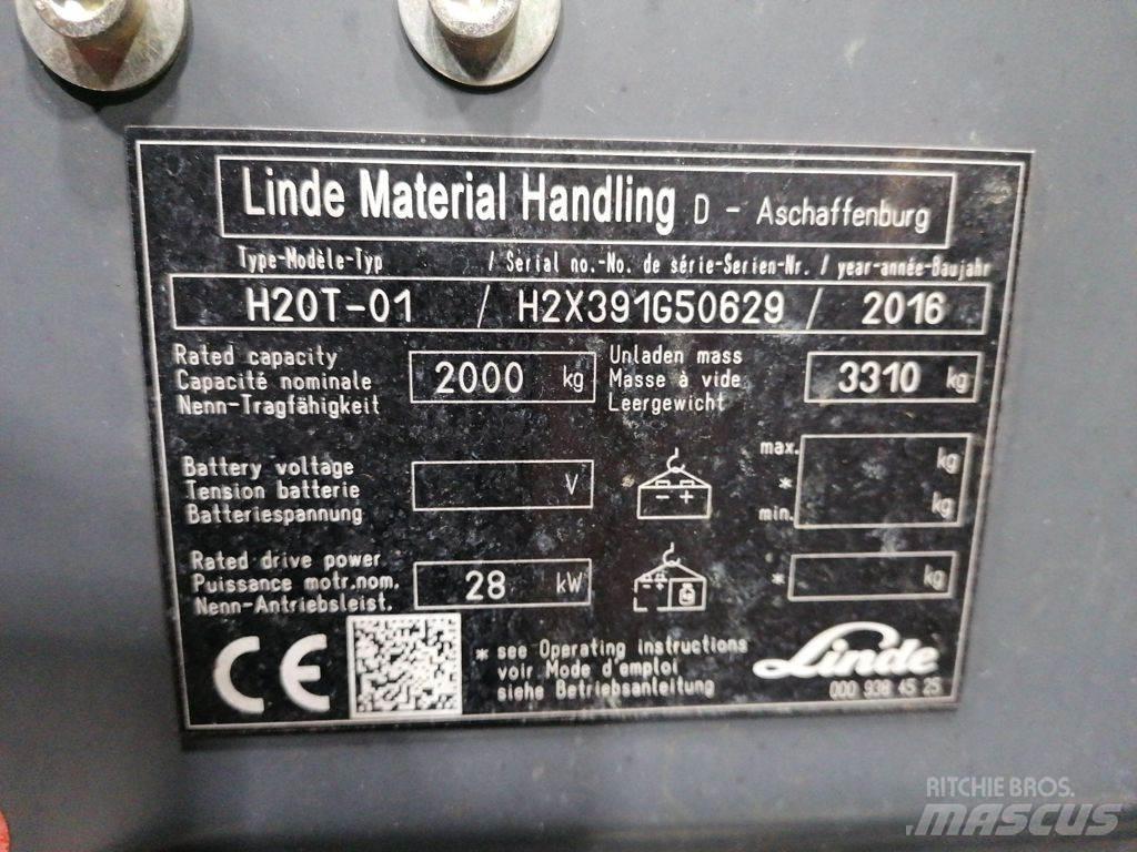 Linde H20T-01 Газовые погрузчики