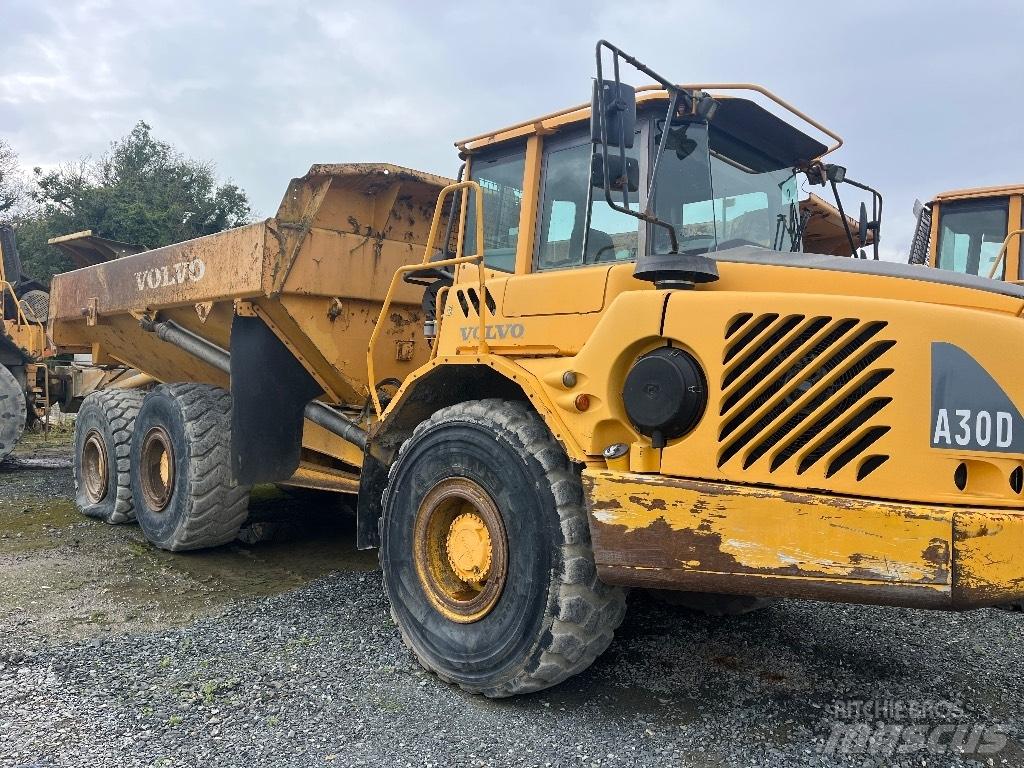 Volvo A30D Шарнирно-сочленённые самосвалы