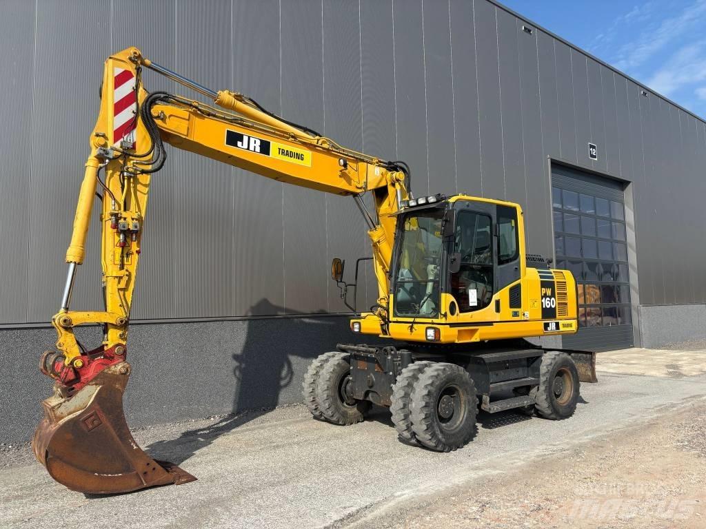 Komatsu PW 160 Колёсные экскаваторы