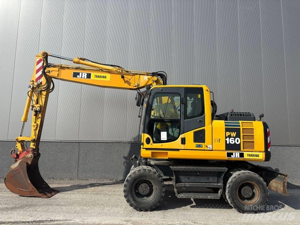 Komatsu PW 160 Колёсные экскаваторы