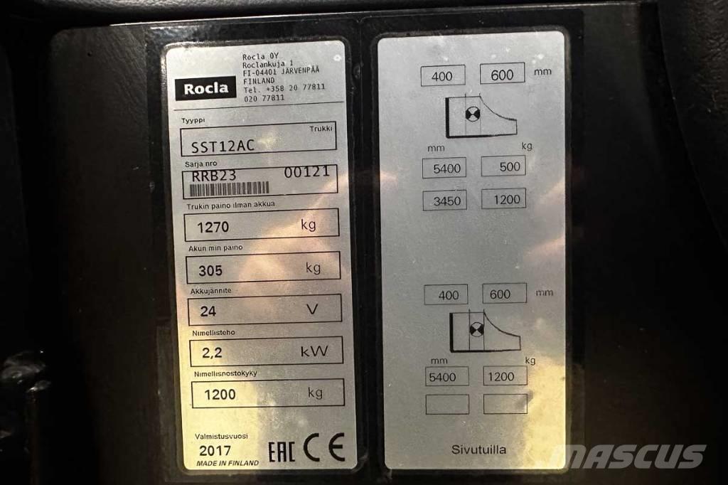 Rocla SST 12 AC Самоходные электроштабелёры