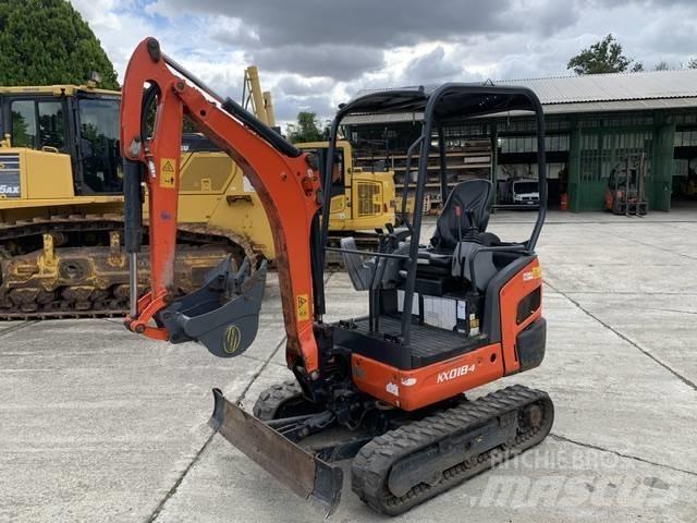 Kubota KX 018-4 Мини-экскаваторы