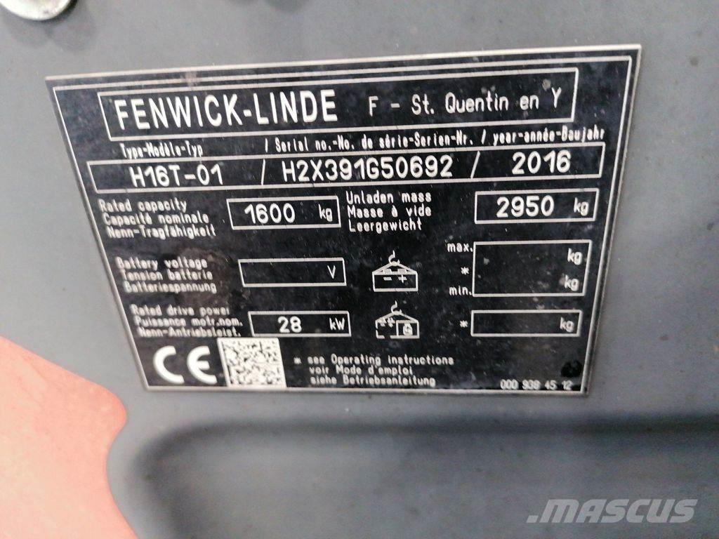 Linde H16T-01 Газовые погрузчики