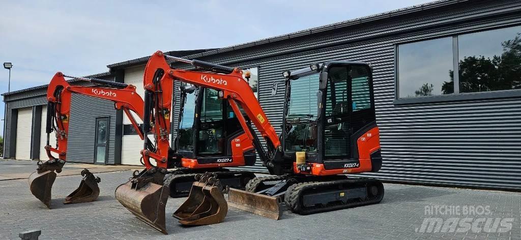Kubota KX027-4 Мини-экскаваторы