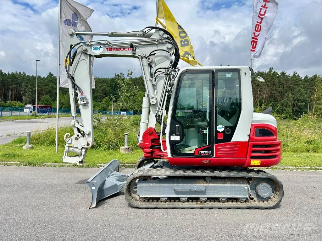 Takeuchi TB 290-2 CV Малые экскаваторы 7т-12т