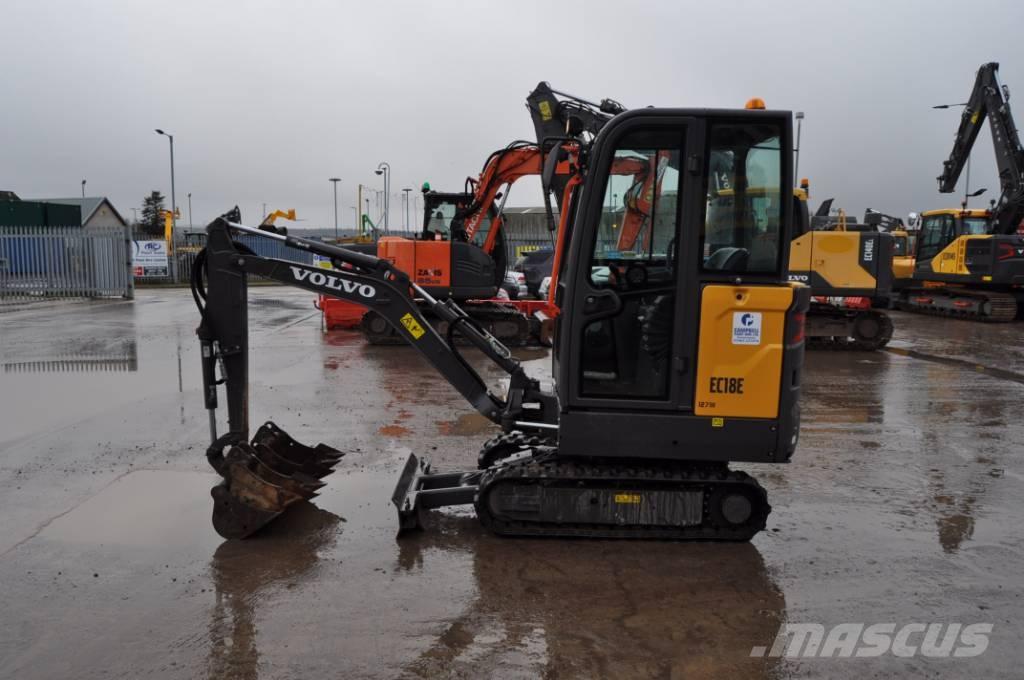 Volvo EC 18 E Мини-экскаваторы