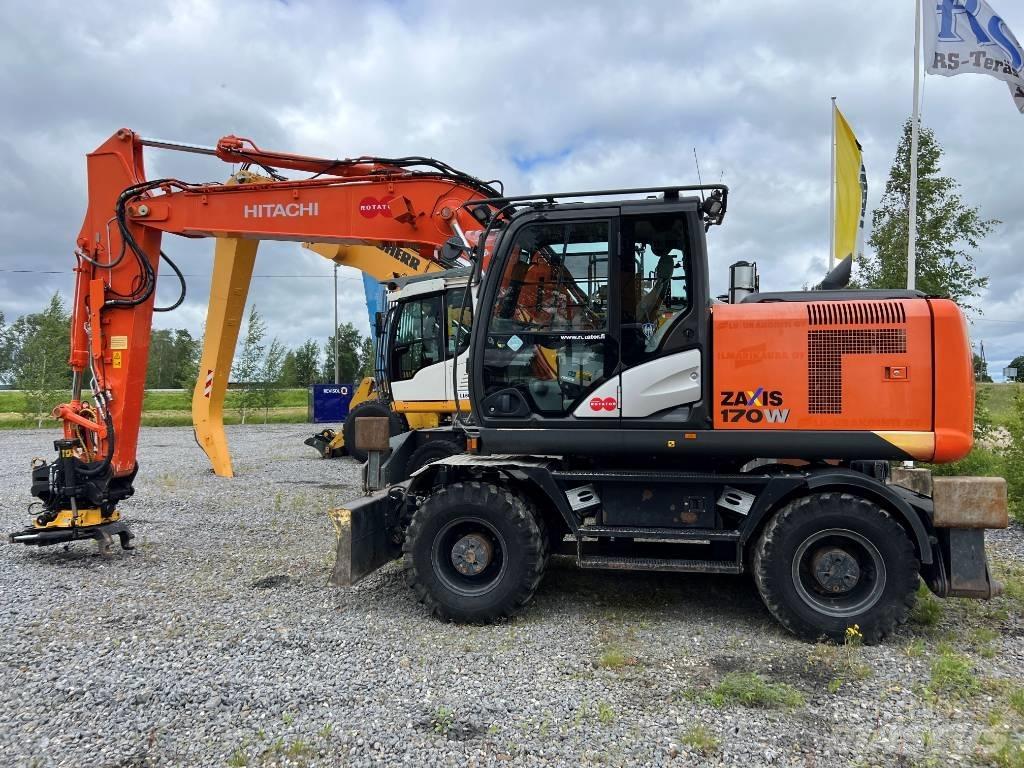 Hitachi ZX 170W-5B Колёсные экскаваторы