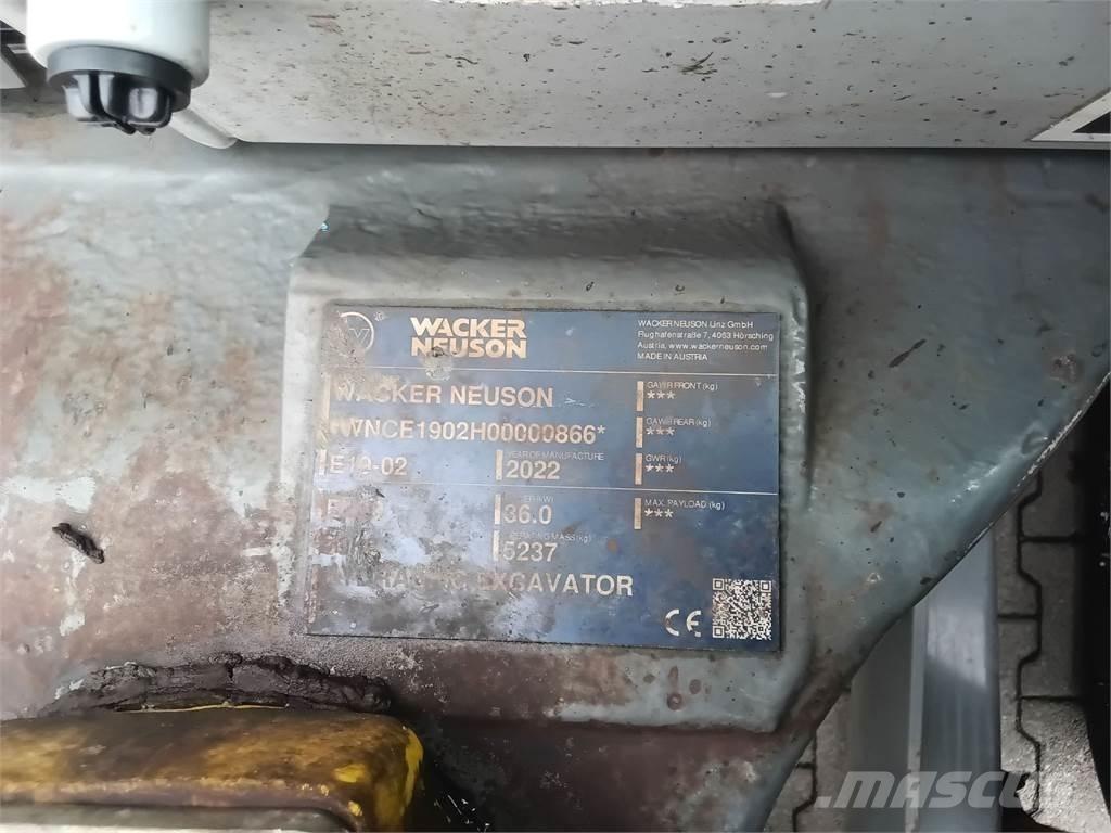 Wacker Neuson EZ50 Гусеничные экскаваторы