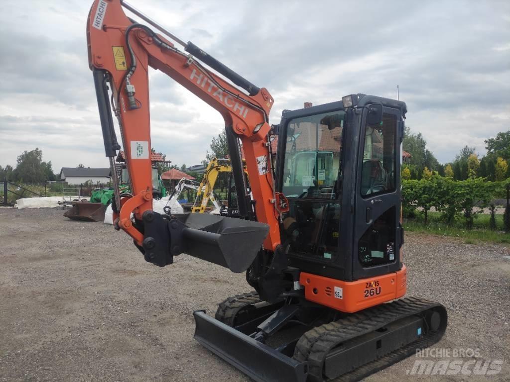 Hitachi ZX 26 U-6 Мини-экскаваторы