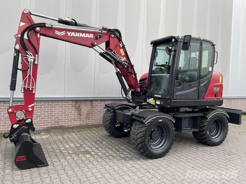 Yanmar B75W Колёсные экскаваторы