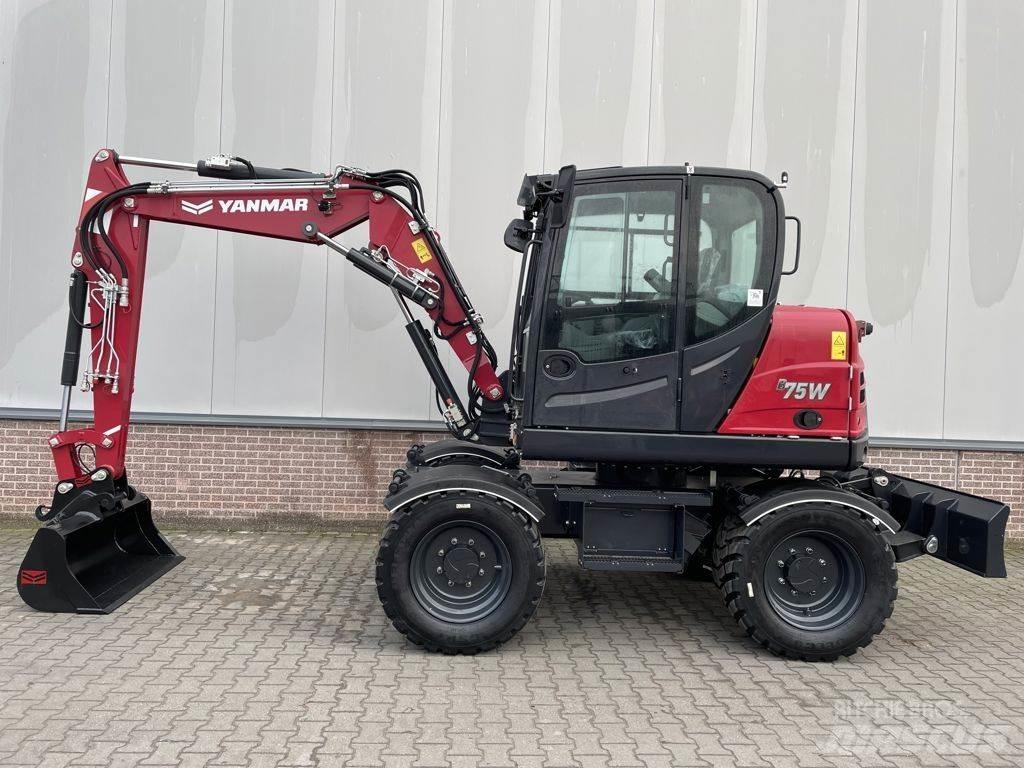 Yanmar B75W Колёсные экскаваторы