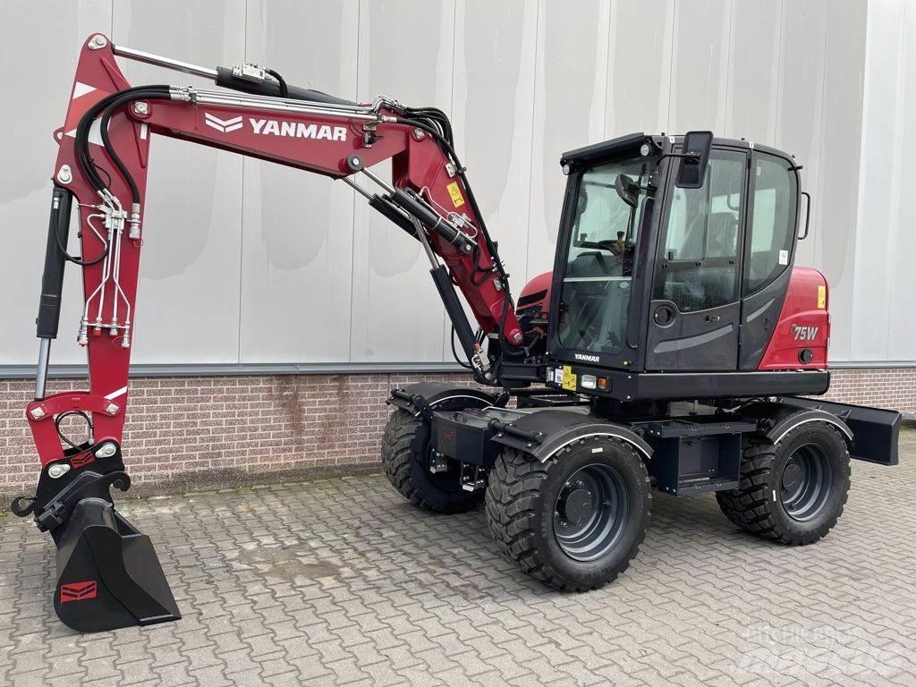 Yanmar B75W Колёсные экскаваторы