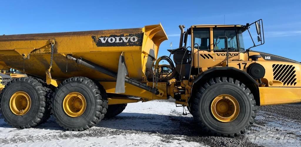 Volvo A 40 E Шарнирно-сочленённые самосвалы