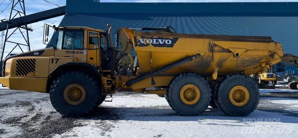 Volvo A 40 E Шарнирно-сочленённые самосвалы