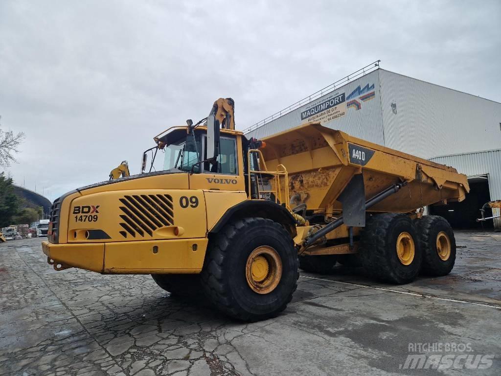 Volvo A 40 D Шарнирно-сочленённые самосвалы