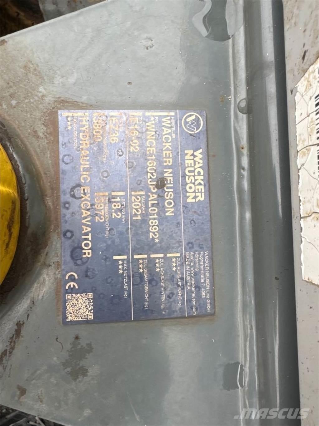 Wacker Neuson EZ36 Гусеничные экскаваторы