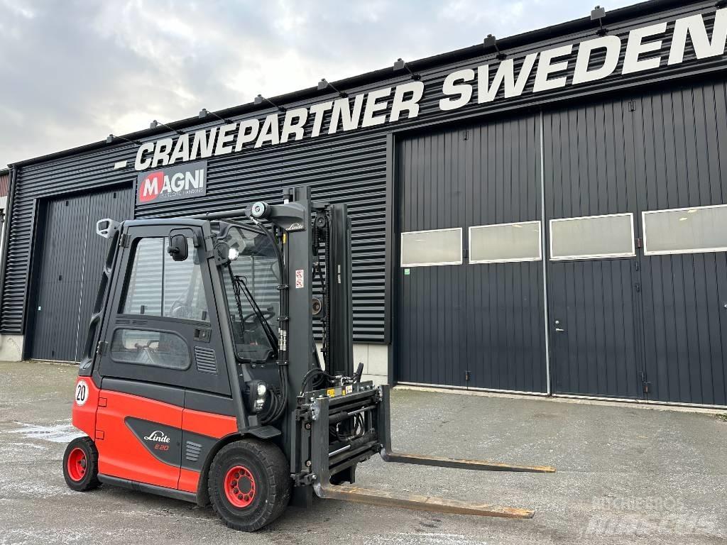 Linde E 20 Электропогрузчики