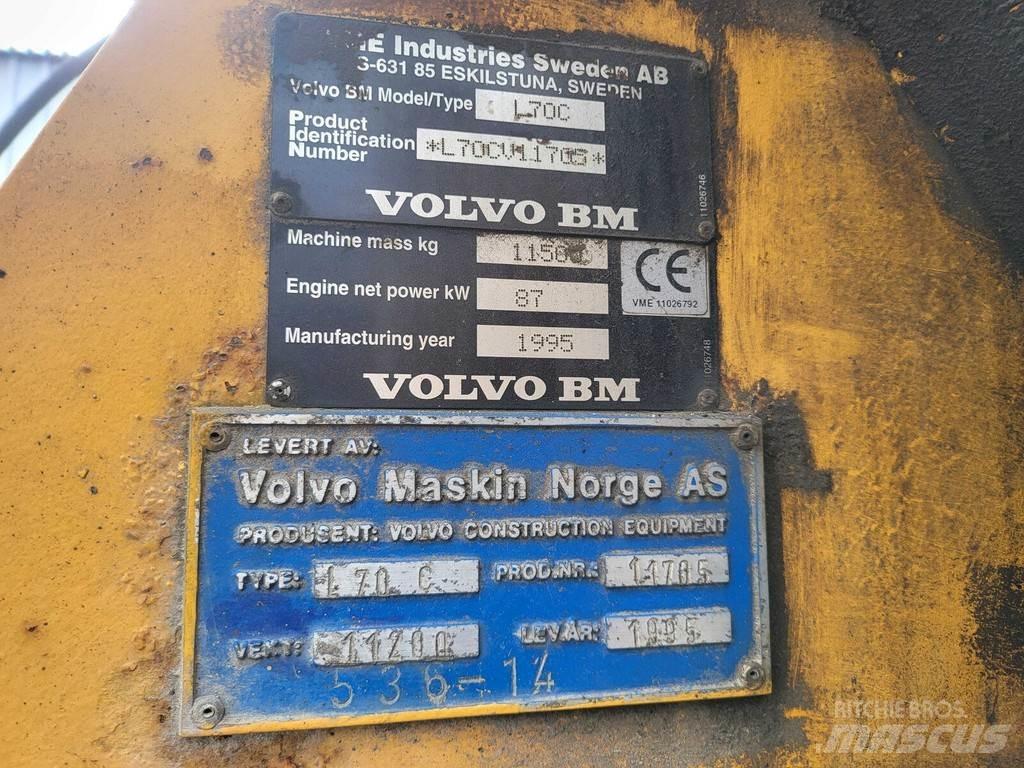 Volvo BM L70C Фронтальные погрузчики