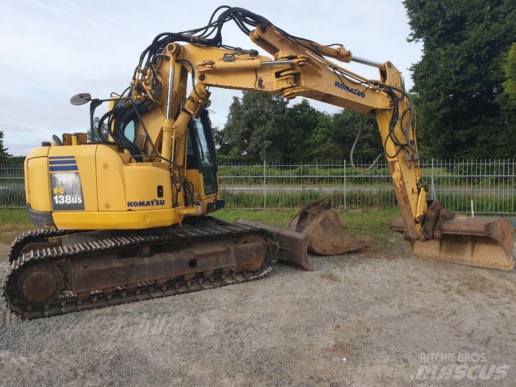 Komatsu PC138US-8 Гусеничные экскаваторы